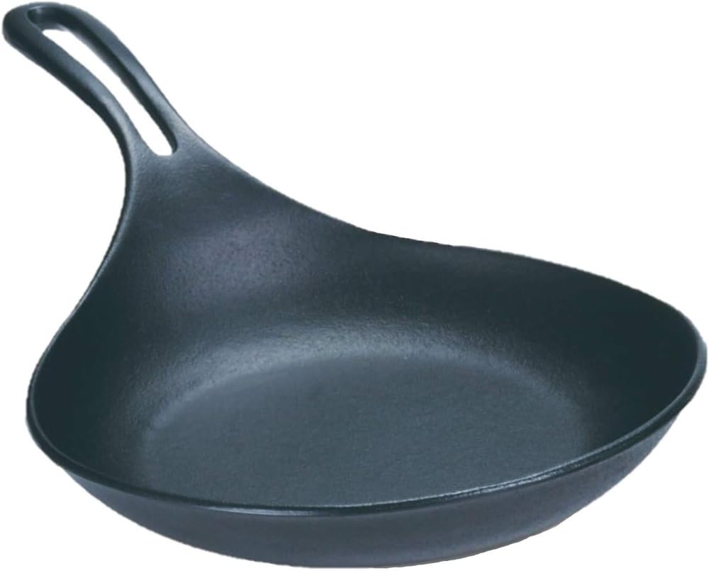 Iwachu 24600 Omelet 22, Black Baking, Inner Diameter 8.1 inches (20.5 cm), Induction Compatible, Frying Pan, Nambu Ironware