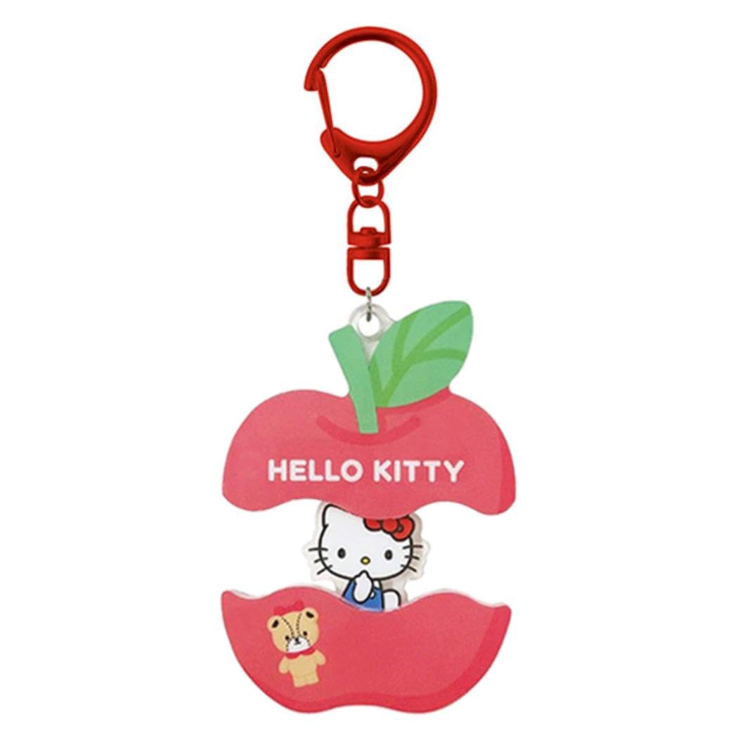 K Company Hello Kitty CPAK1-KT Acrylic Key Holder H 2.3 x W 2.1 x D 0.3 inches (5.9 x 5.4 x 0.8 cm)