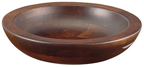 ヤマコー Yamako 45013 Wooden Side Dish Pot, Shallow Type, Small