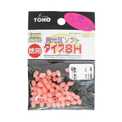 TOHO Sangyo Luminous Ball Soft Type 8H Value No. 4 Pink