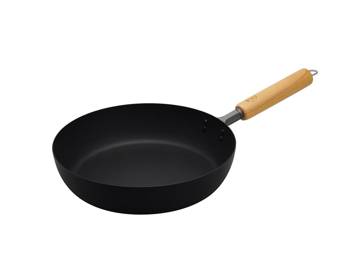 Takumi MGFR26 Frying Pan, Made in Japan, 10.2 inches (26 cm), Induction Compatible, Magma Plate, Iron