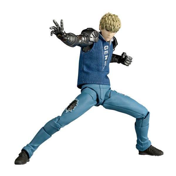 Revoltech KAIYODO Amazing Yamaguchi One Punch Man Genos. Includes Original Sturdy Protective case. Japan Import.