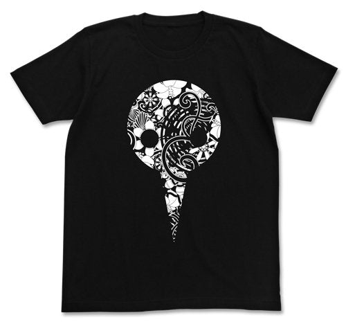 COSPA Apostle Flower Pattern T-Shirt (Black, Medium)