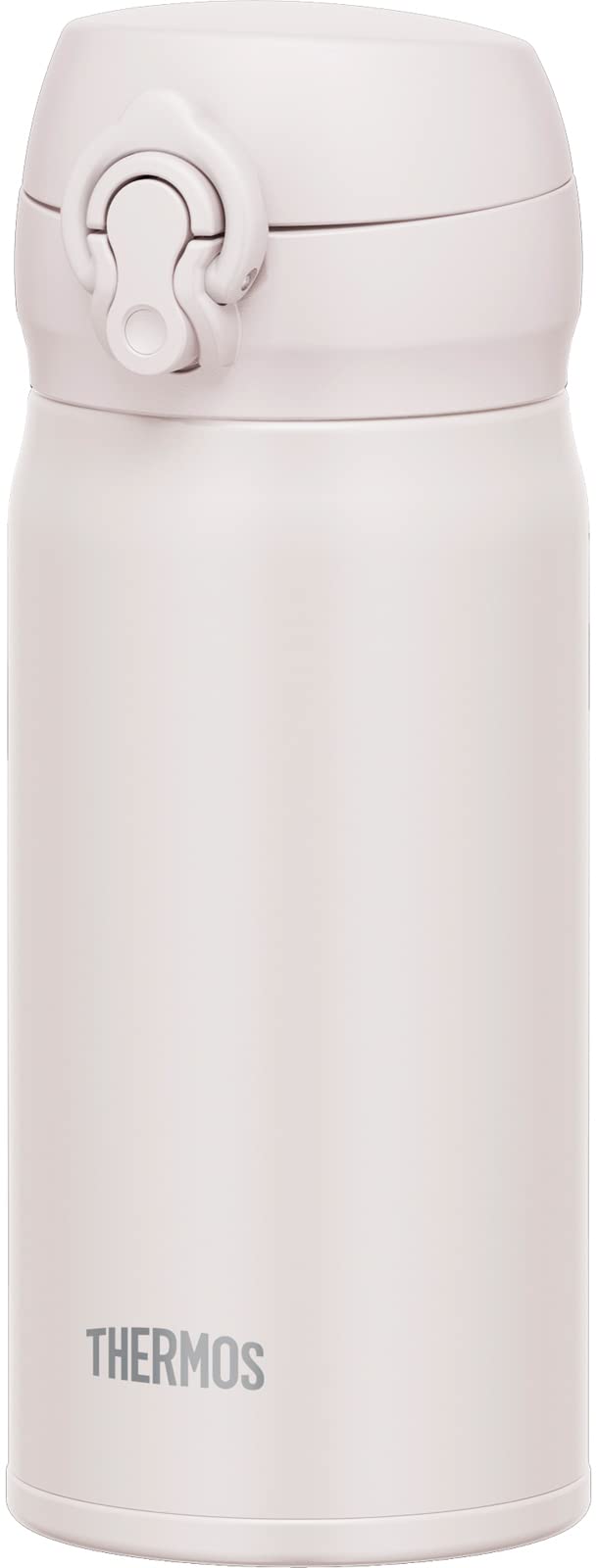 Thermos JNL-356 ASWH Vacuum Insulated Portable Mug, 11.8 fl oz (350 ml), Ash White, Easy to Clean and Easy to Clean With Opening, Stainless Steel Bottle, Hot and Cold