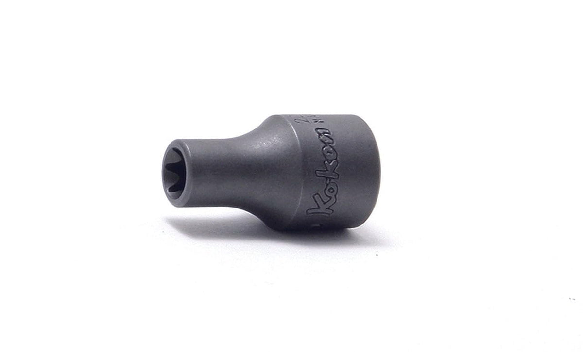 Ko-ken 22425-E10 1/4 Sq. Dr. TORX E10 Socket - Length 22mm