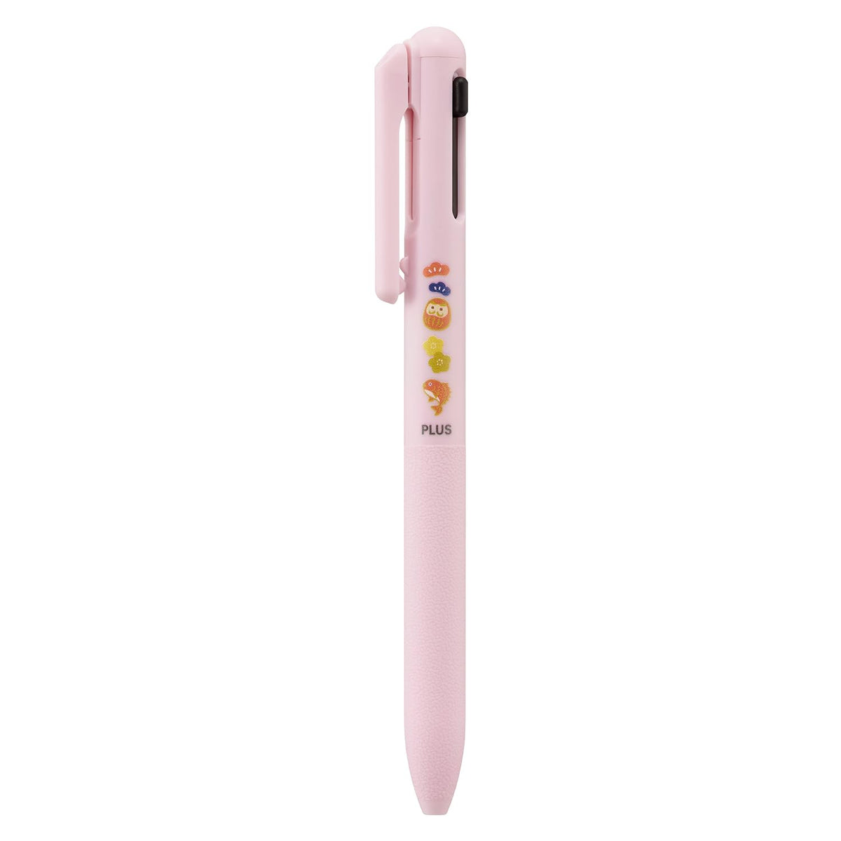 Plus PE-007 41-056 Karum Mechanical Pen, Ballpoint Pen, Supports Students '25 Pink