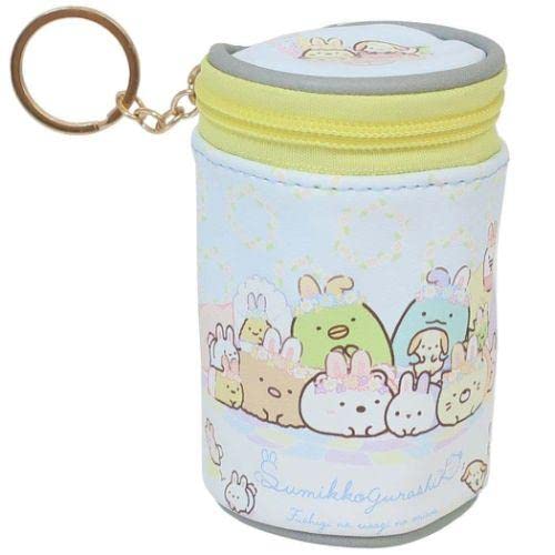 マリモクラフト(Marimocraft) Marimo Craft MSG-204 Sumikko Gurashi Mini Can Pouch, Hana, Diameter 2.4 x Height 3.9 inches (6 x 10 cm)