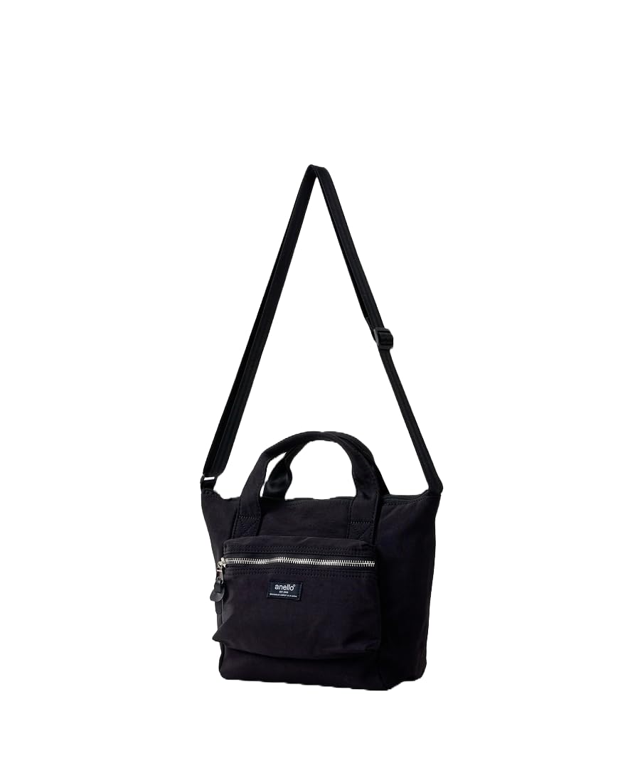 Anello CYCLE ATH3506 2-Way Tote Bag, BK, One Size