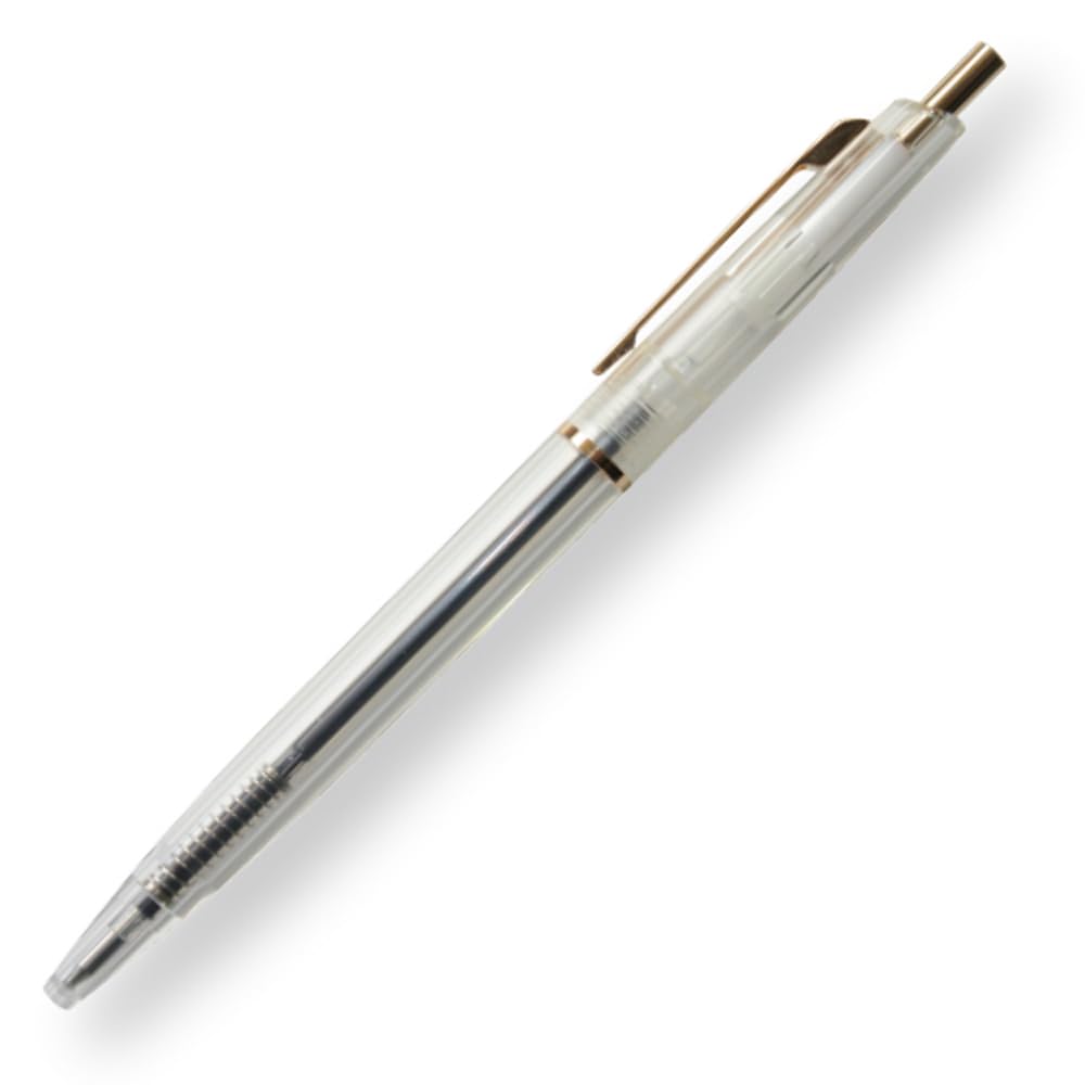Anterique Oil-Based Ballpoint Pens, 5-1/2 in. (Crystal Clear) / extra fine / 0.5mm ball ATBP1-CC