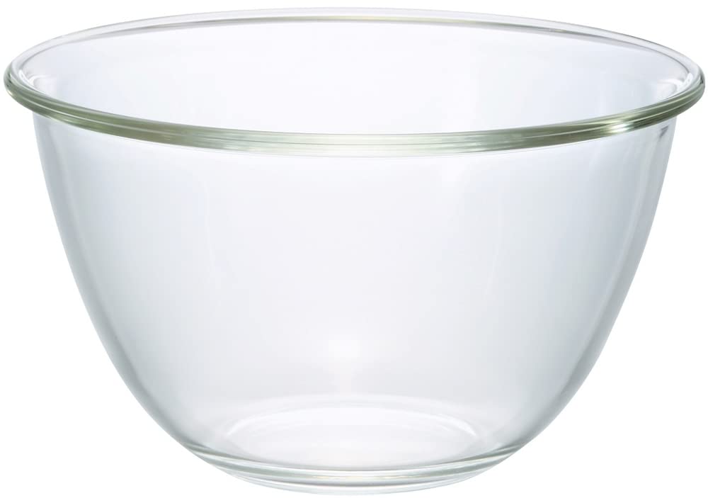 HARIO MXP-220-BK BUONO Kitchen Heat-Resistant Glass Bowl, Made in Japan, 7.6 fl oz (2,200 ml)