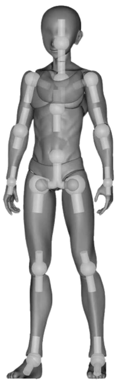 Premium Parts Collection Joint Technique EX 1/12 Souzai-kun M Size Flesh