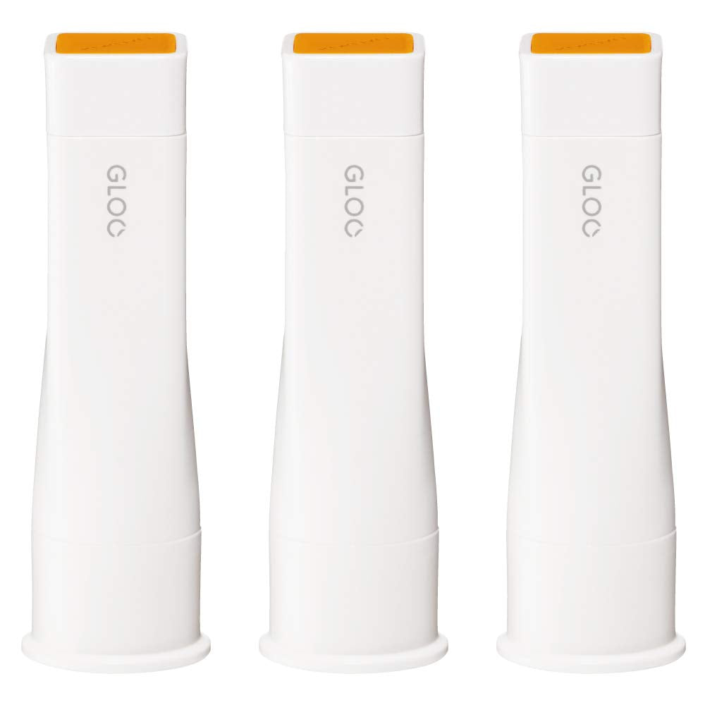 Kokuyo Gloo G322MX3SET Adhesive Sticks, Wrinkle-Free, Kilei, Size M, 3 Pieces