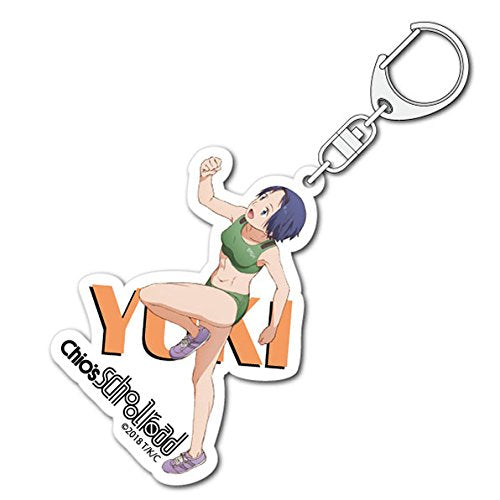 School Road Snow Acrylic Key Chain of Thio-chan