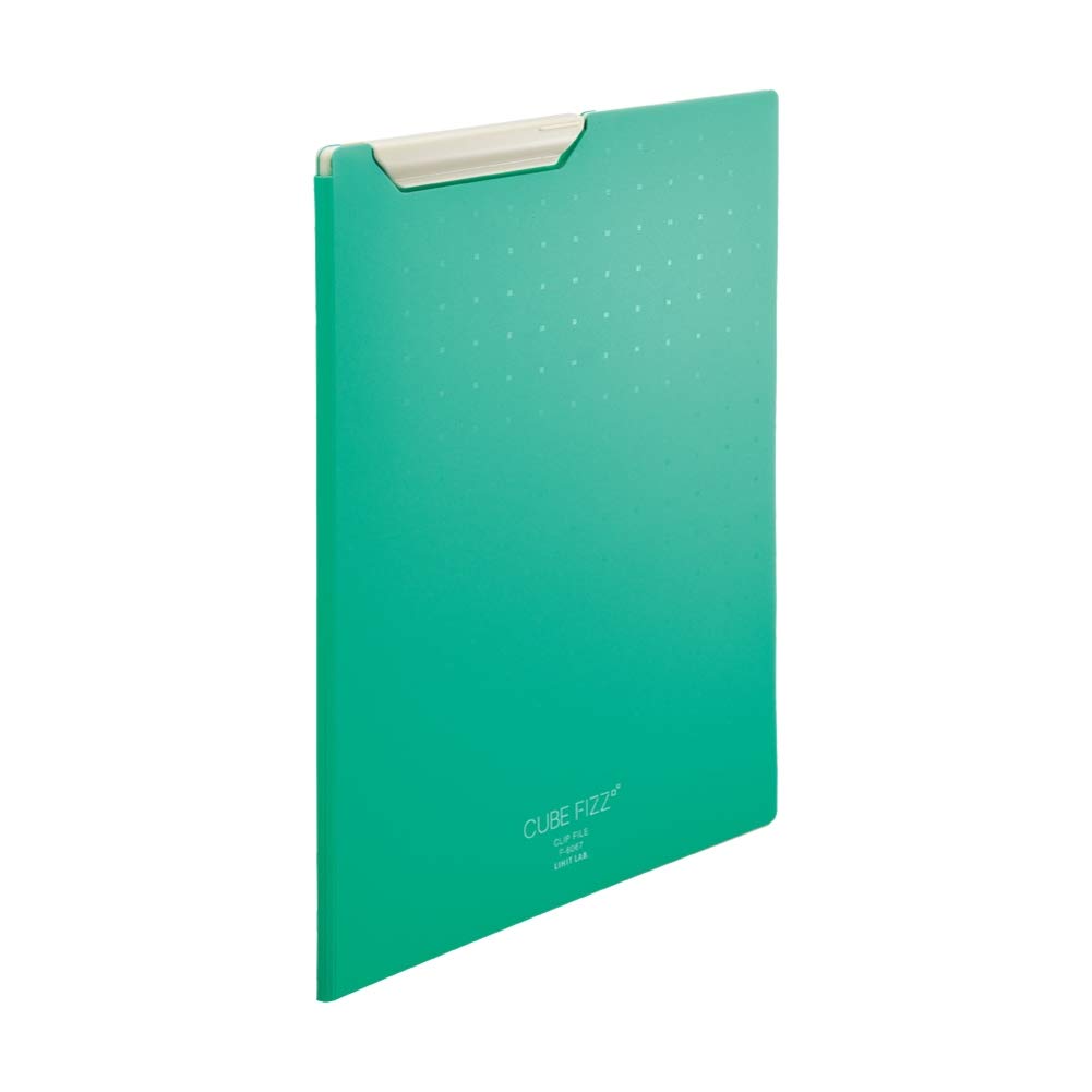 Lihit Lab Clip File A4 Green F6067-7