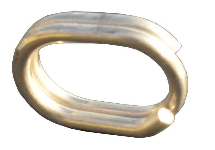 Studio Composite Oval Wire Split Ring #3-#7 Silver #4