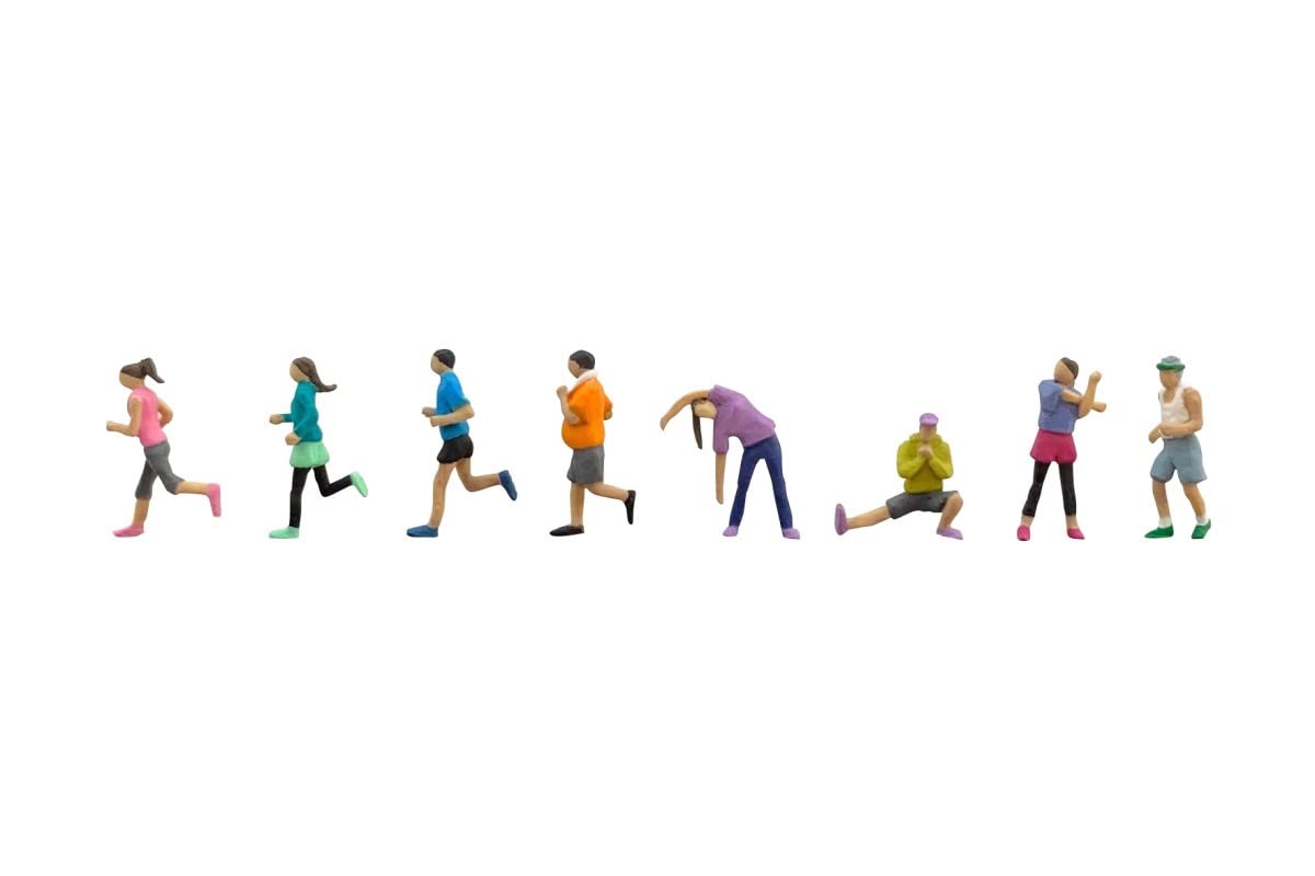 トミーテック(TOMYTEC) Scene Collection The Human 141 People to Exercise Diorama Supplies