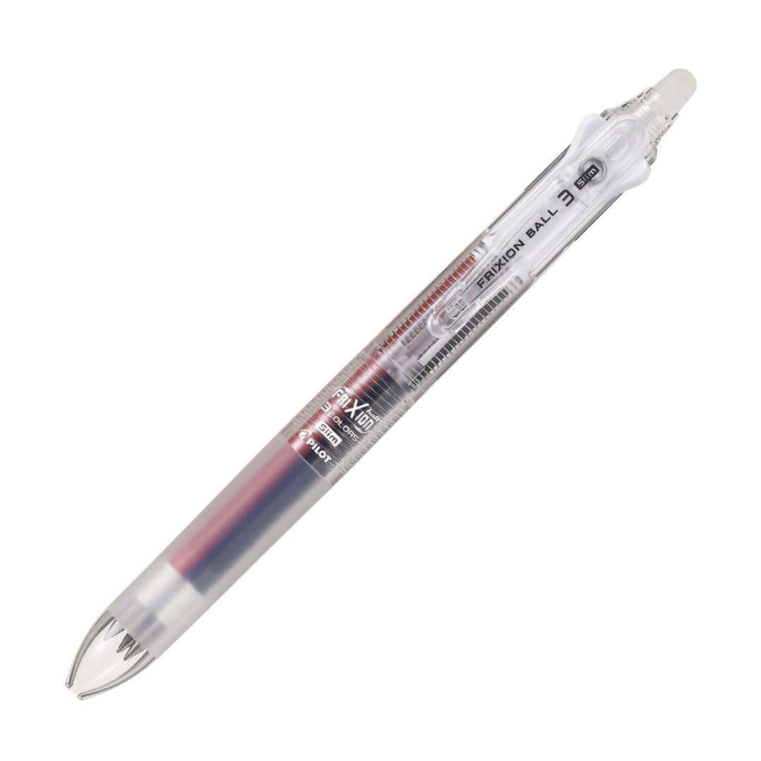 Pilot Frixion Multi Ballpoint Pen, Frixion Ball3 Slim 038, Ultra Fine, non-color body