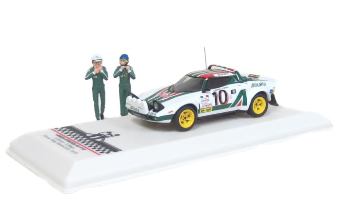 ixo 1/43 Lancia Stratos HF 1976 Larry Monte Carlo Championship #10 S. Munari Figure, Complete Product