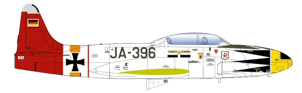 西ドイツ空軍 練習機 T-33A デモンストレーション塗装機