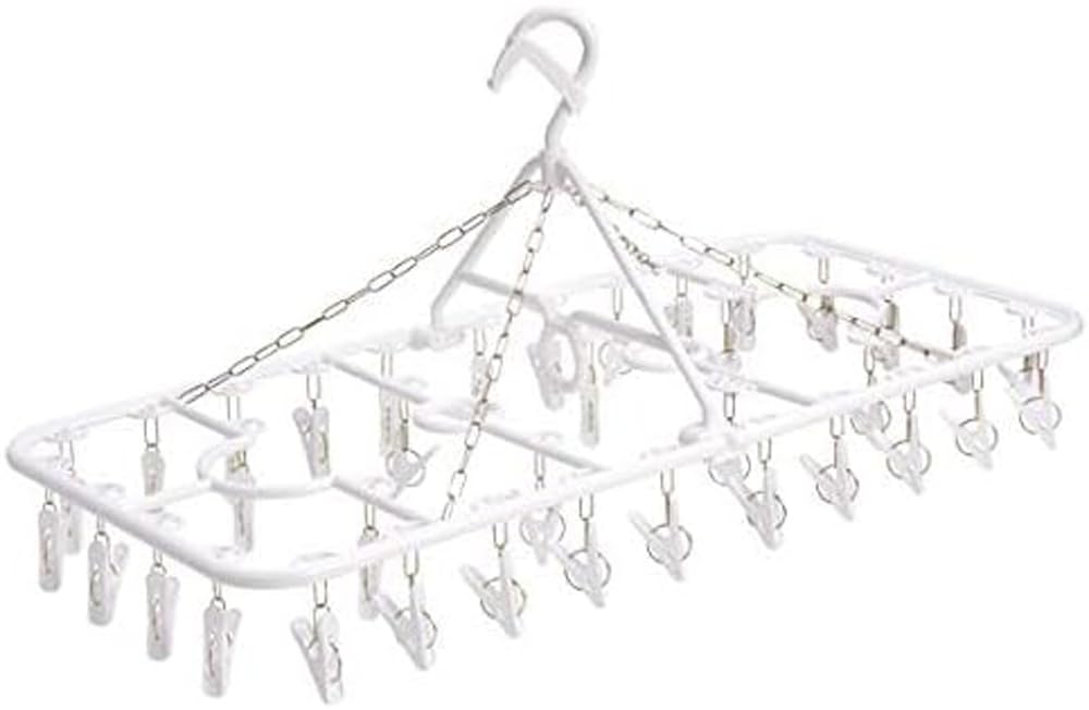 One-Touch Square Hanger with 36 Strong Pinches