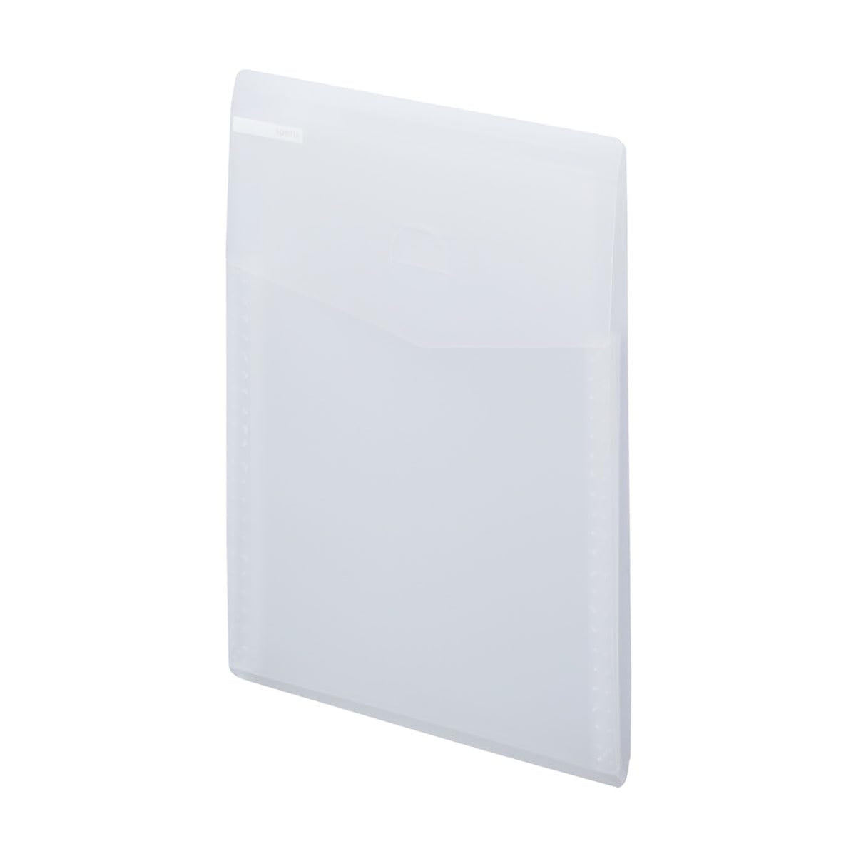 LIHIT LAB. Soeru Slim Document File (Vertical) A4 Frost Clear A-8710-1
