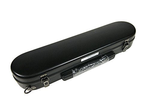 C.C. Shiny Case II Flute Case CC2-FL-PWBK Powder Black