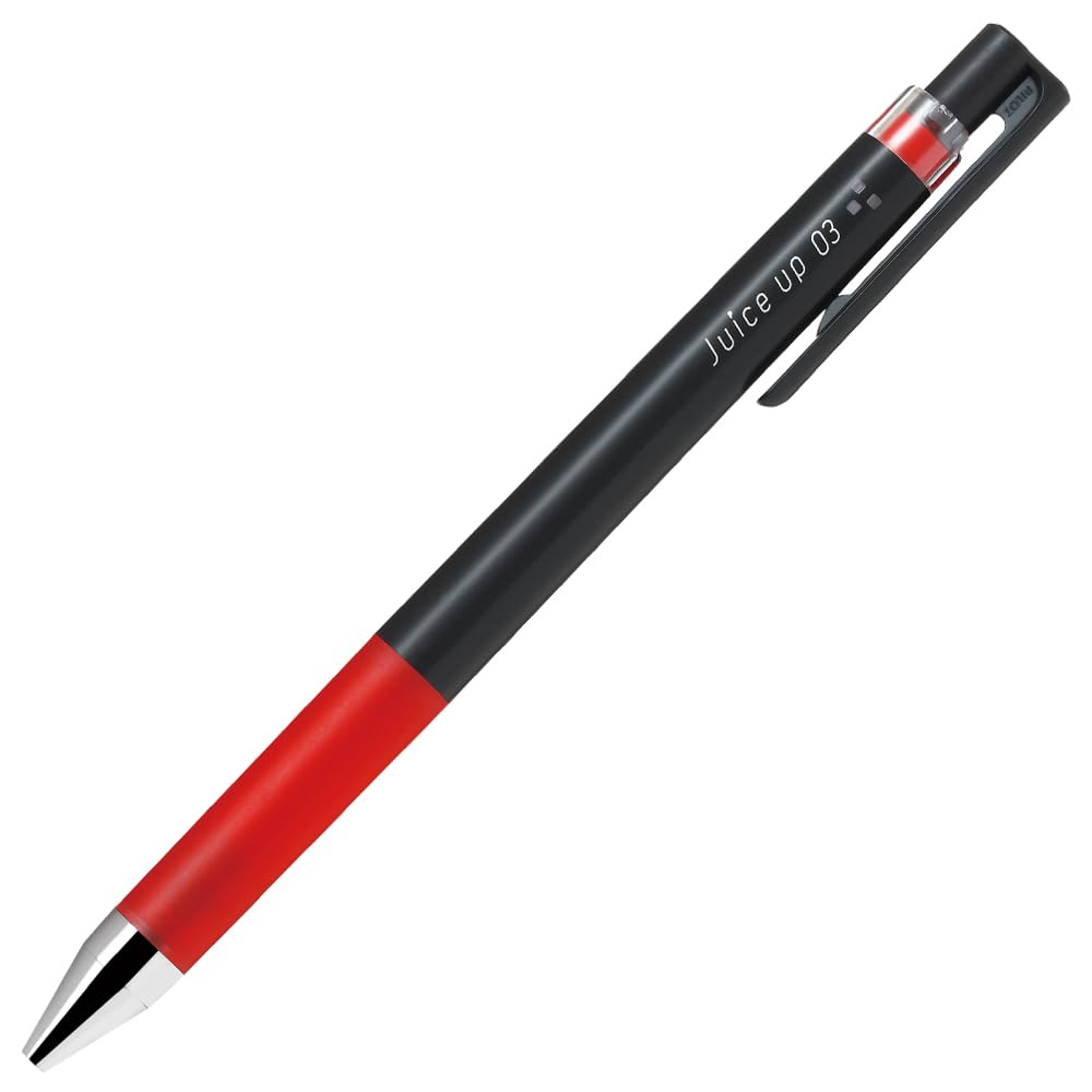 Pilot Knock Gel Ink Extra Fine Ballpoint Pen, Juice Up 03, Red (LJP-20S3-R)