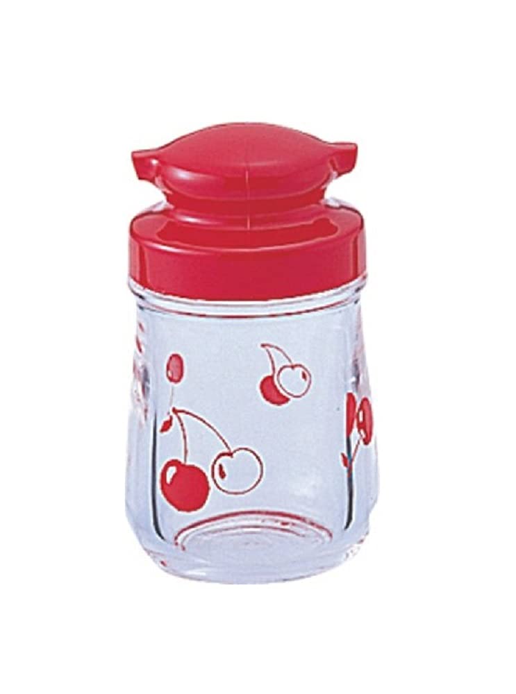 リス Risu Condiment Container, Soy Sauce Jug, Red, 5.1 fl oz (150 ml), Bloom, Made