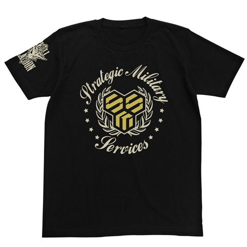 Macross FRONTIER SMS Skull Platoon T-shirt Black Size: M