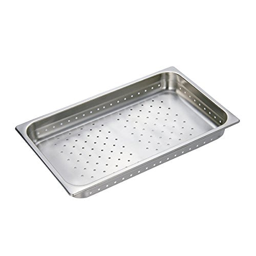 エムテートリマツ(Mt-torimatsu) Mtate Limatsu 23117QH Gastronome Pan, Perforated Stainless Steel, 1/1, Depth 2.6 inches (65 mm)