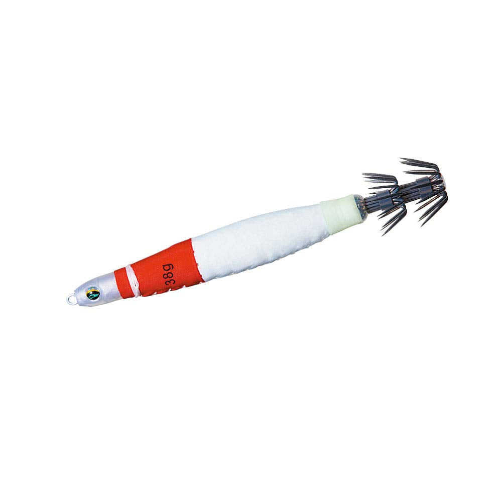 Daiwa Emerald Ika Metal Sutte, 2.0 oz (56 g), Red and White