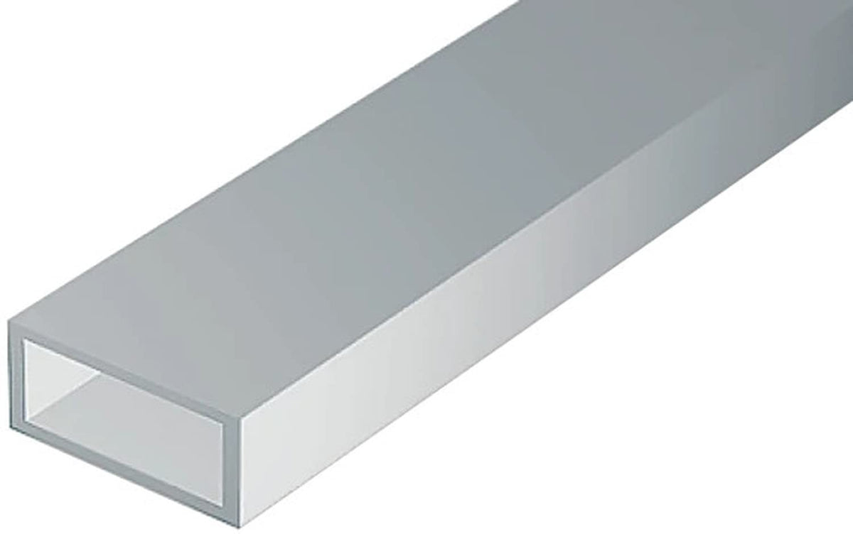 Kyosho 70EG257 Evergreen Scale Model Plastic Rod Rectangular Pipe Thickness 0.13 x Width 0.2 inches (6.3 mm), 3 Pieces, Model Material