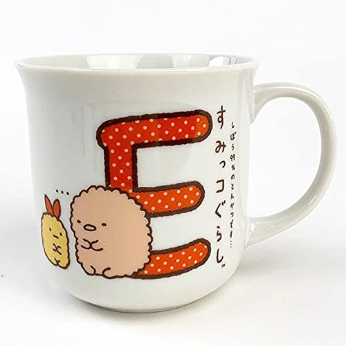 マリモクラフト(Marimocraft) Marimo Craft MSG-100E Sumikko Gurashi Initial Mug, E, 3.0 x 3.0 inches (7.5 x 7.5 cm)