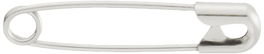 Clover 26-301 Safety Pins No. 0, 0.9 inches (24 mm), Pack of 14