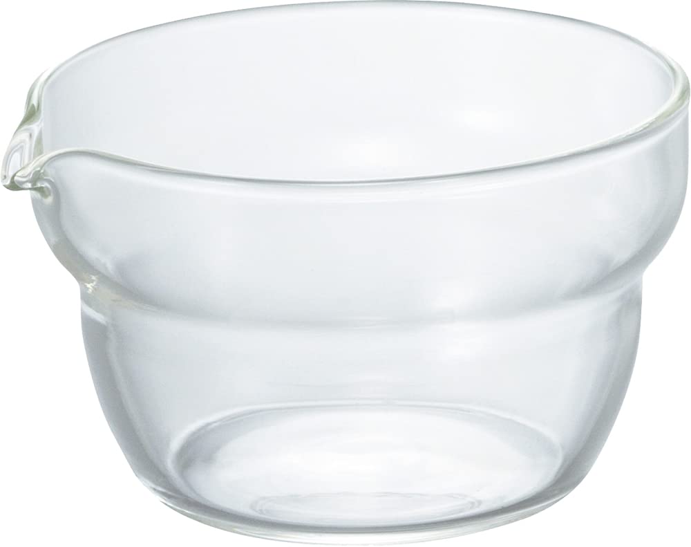 HARIO KB-10-BK Single Mouth Bowl, Heat Resistant Glass, Made in Japan, 3.4 fl oz (100 ml)