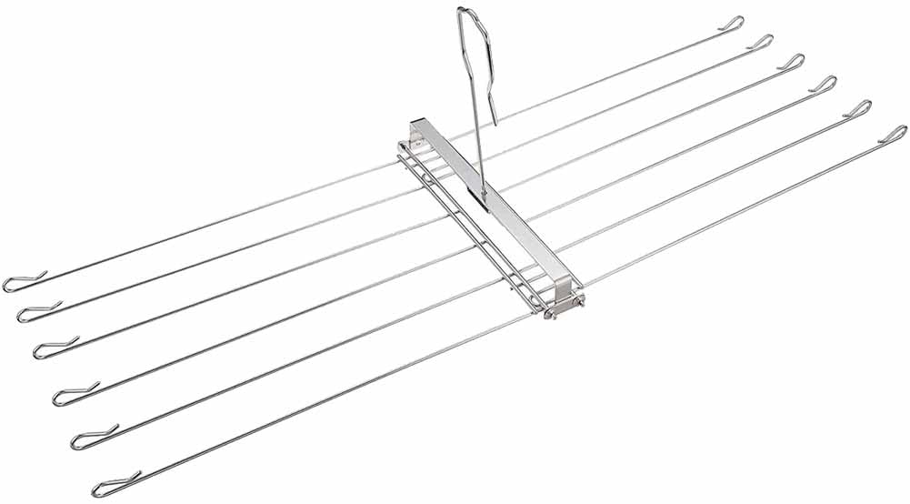 Shimomura Planning 26608 Towel Hanger, 12 Sheets Together, Made in Japan, Durable Stainless Steel, Space Saving, Foldable, Stored, Bathroom Drying, Indoor and Outdoor Use, Laundry Dryer, Tsubamesanjo