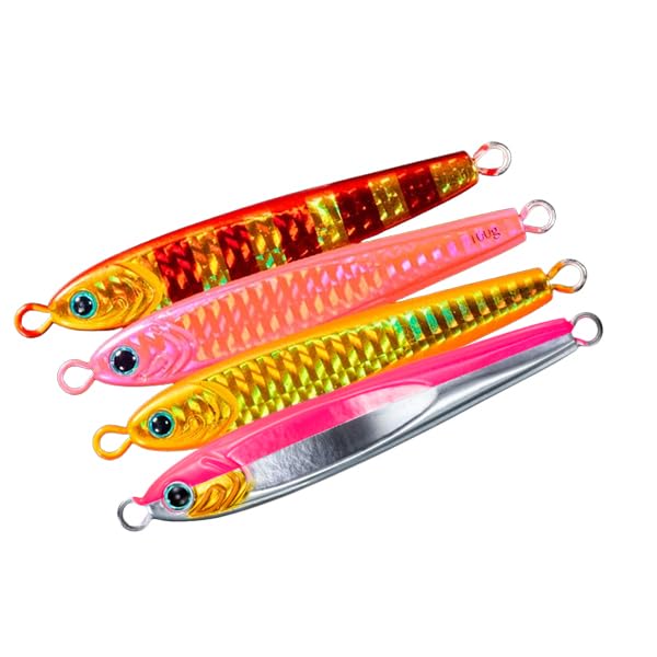 DAIWA Tungsten Jig, TG Bait Hairfish, 2.8 oz (80 g), PH Full Pink