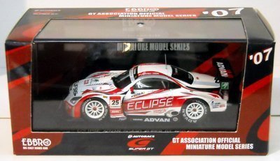1/43 EBBRO Eclipse Advan SC430 2007 # 25 (japan import) by Ebro
