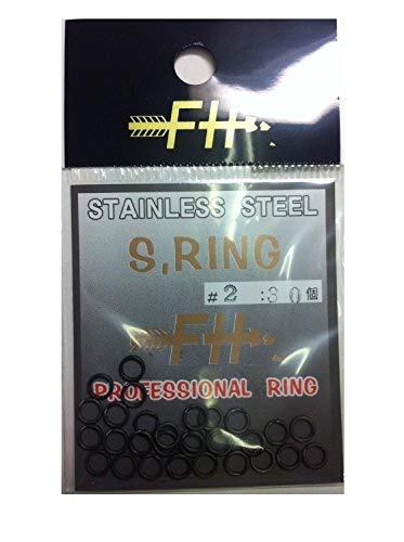 Field Hunter Stainless Steel Split Ring Black #2