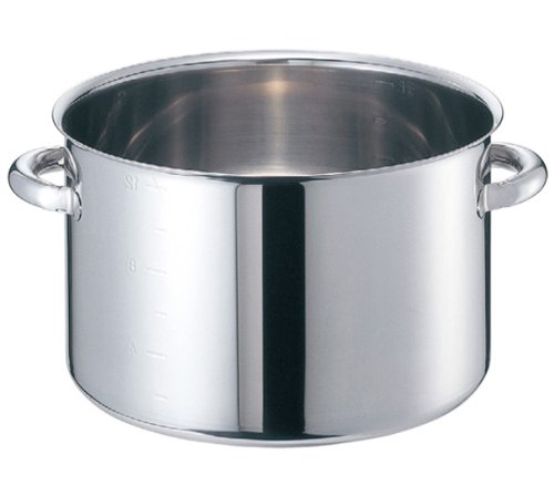 EBM Molybdenum II Half Size Torso Pot with Scale 8.3 inches (21 cm), No Lid