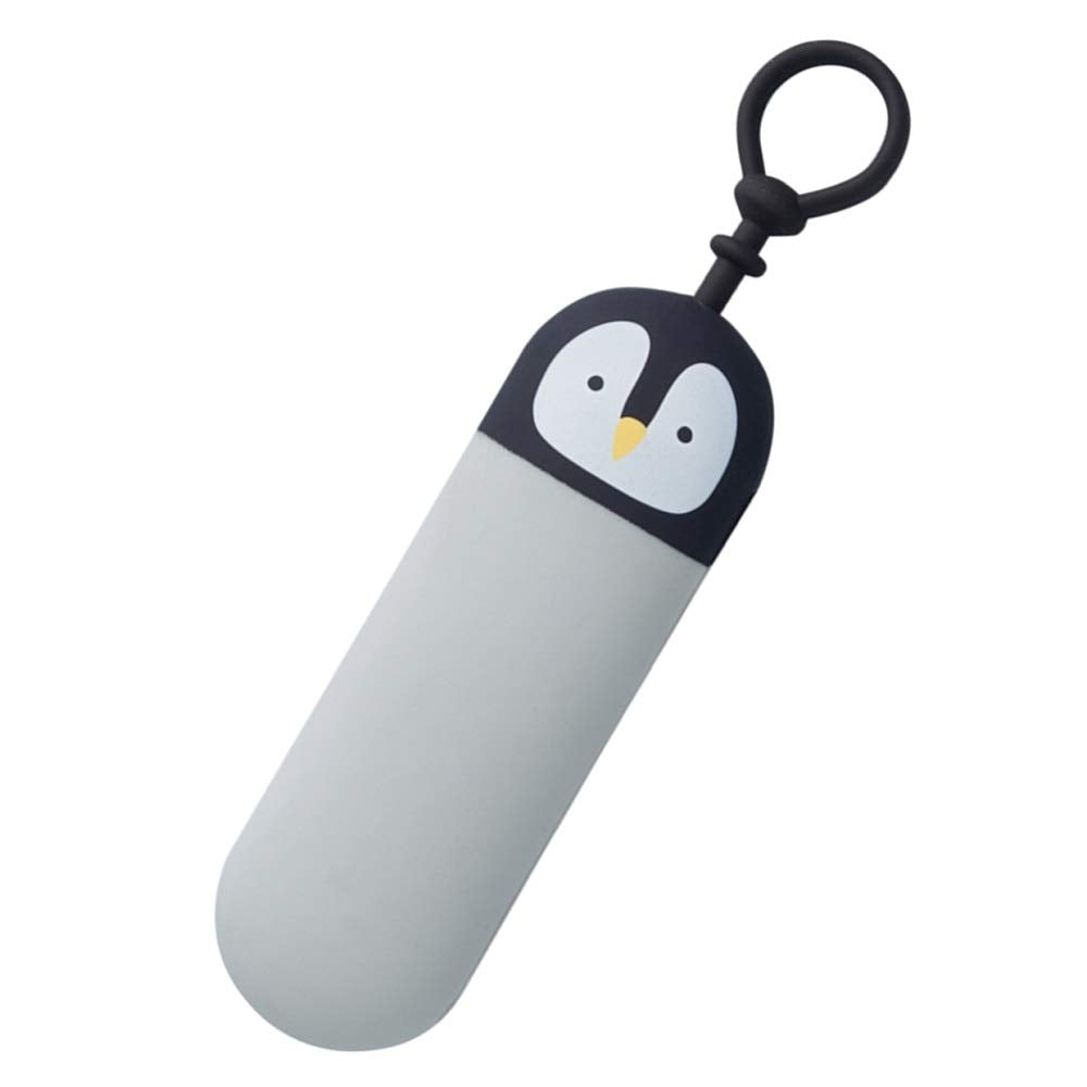Lihit Lab A7785-10 Key Case, Slim, Penguin