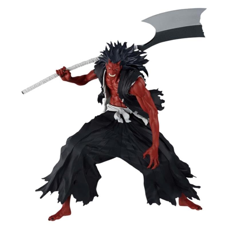 Thunder Tech Bleach Kenpachi Zaraki MAXIMATIC Thousand-Year Blood War Collectible Anime Figure