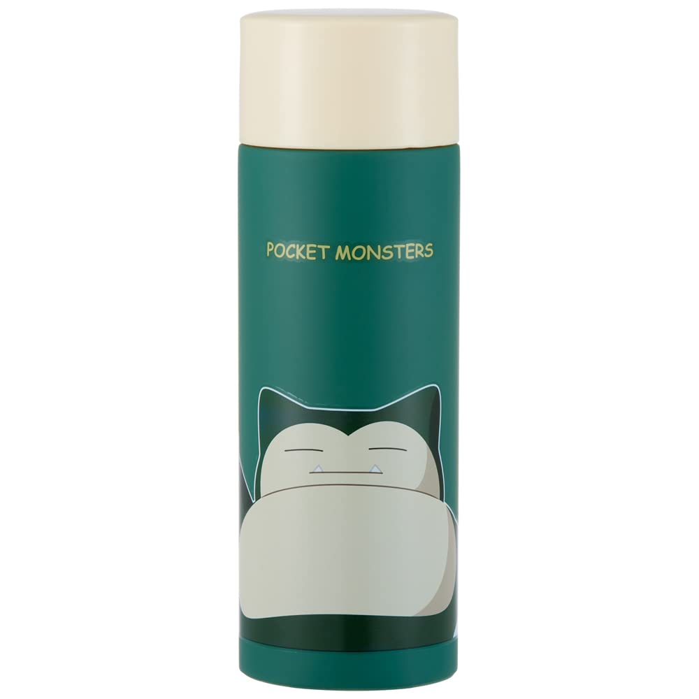 Skater SMBC4B-A Stainless Steel Mug Bottle, Pokemon Snorlus, 11.8 fl oz (350 ml), Water Bottle
