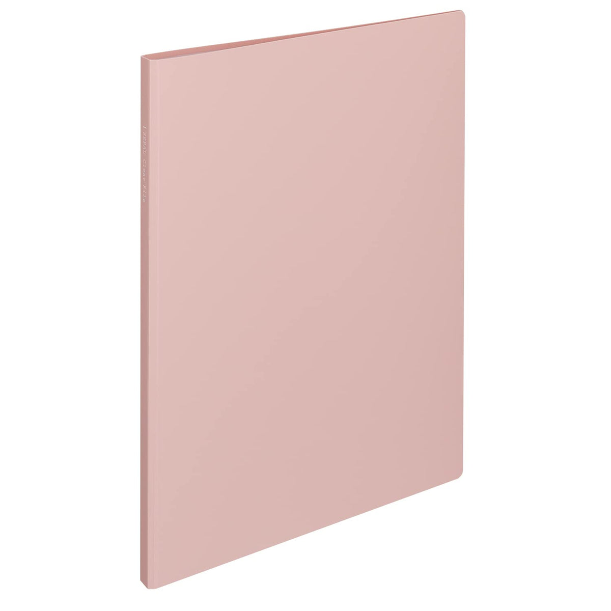 Sekisei SEL-2822-27 Separate Clear File, A4-S, 20 Pockets, Pale Pink