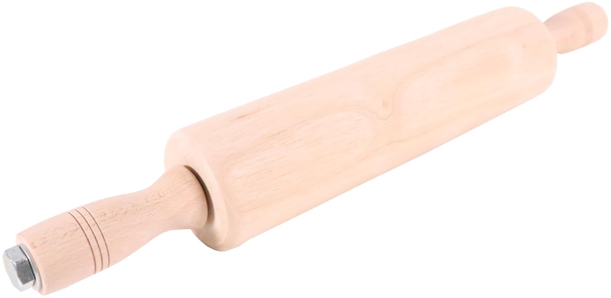 Kanda Rolling Pin, Natural, Size: Φ2.4 x 11.8 inches (6 x 30 cm)