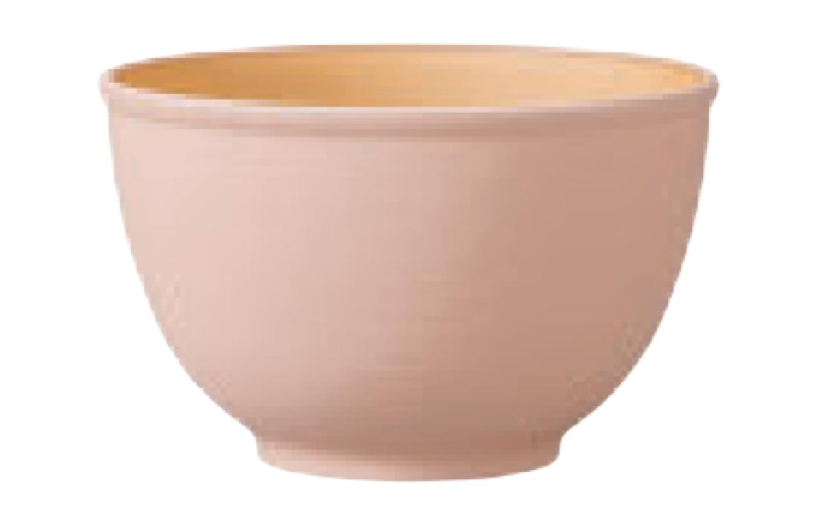 Showa Colimn Wood Grain Bowl (CC) Pink S 52-20173-2