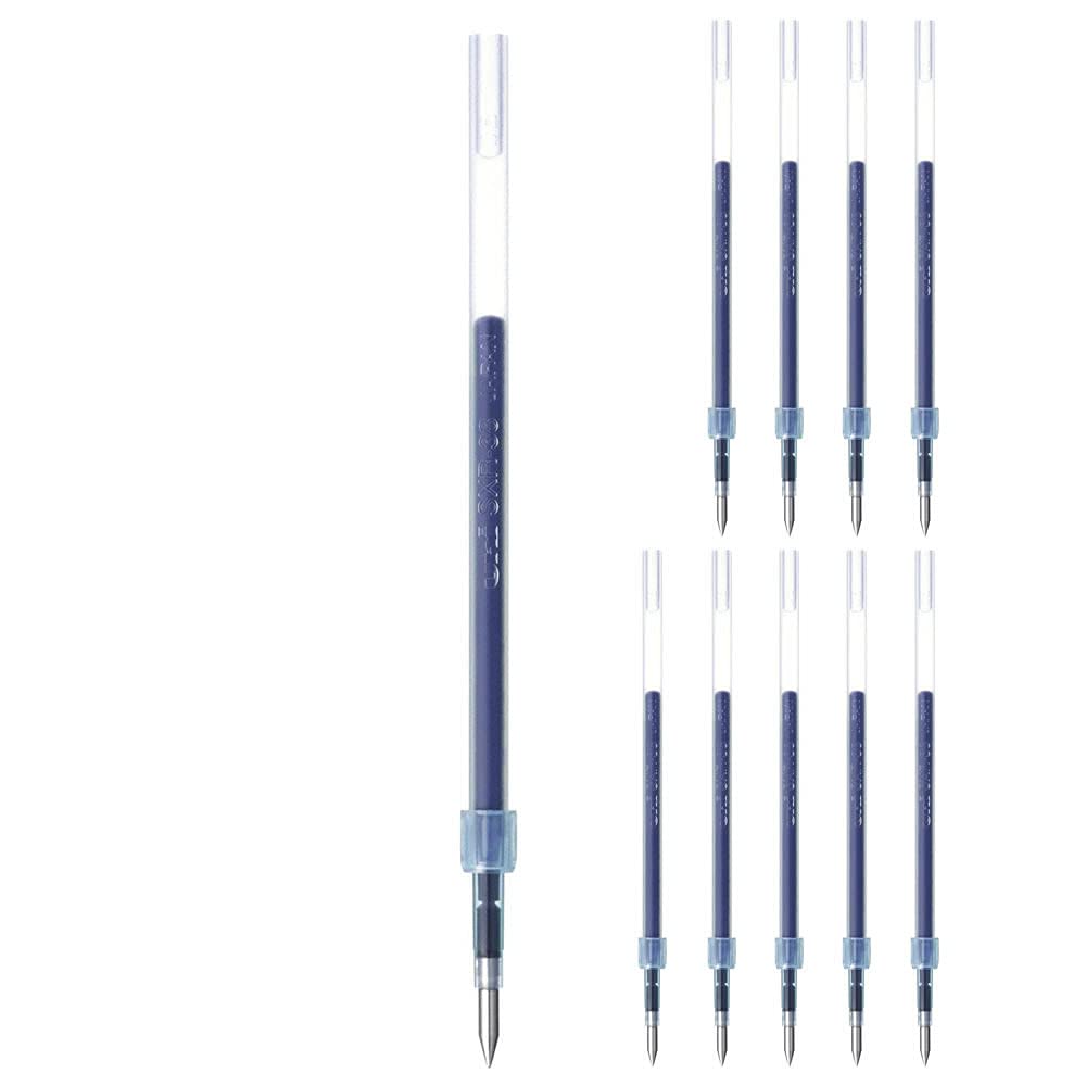 Uni SXR-38 Jetstream Ballpoint Pen Refill - 0.38 mm - Blue 10 set