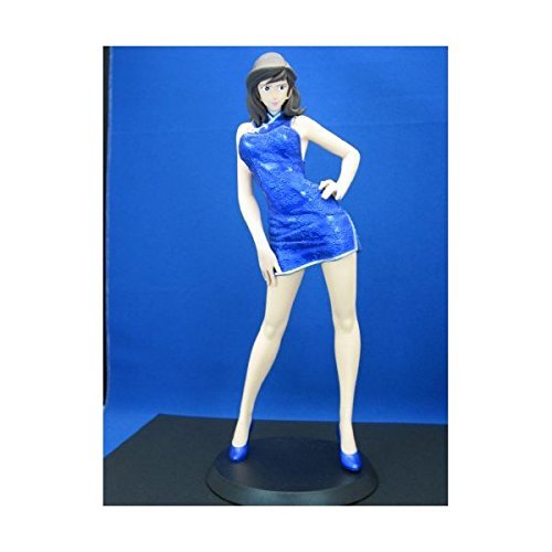 Banpresto Not for Sale Lupin III DX prefabricated Dress up Fujiko Mine Figure 2nd China Dress Blue Ver (Japan Import)