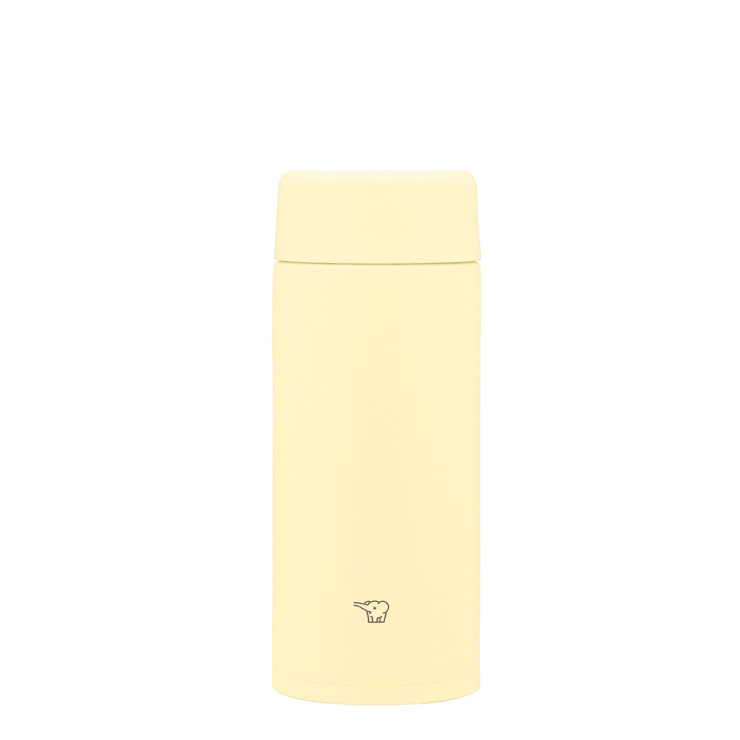 Zojirushi Su-AA36-YM Mahobin Stainless Steel Mug Water Bottle, 12.2 fl oz (360 ml), Screw Type, Dishwasher Safe, Seamless Tub, Only 2 Cleaning Points, Pale Citrus
