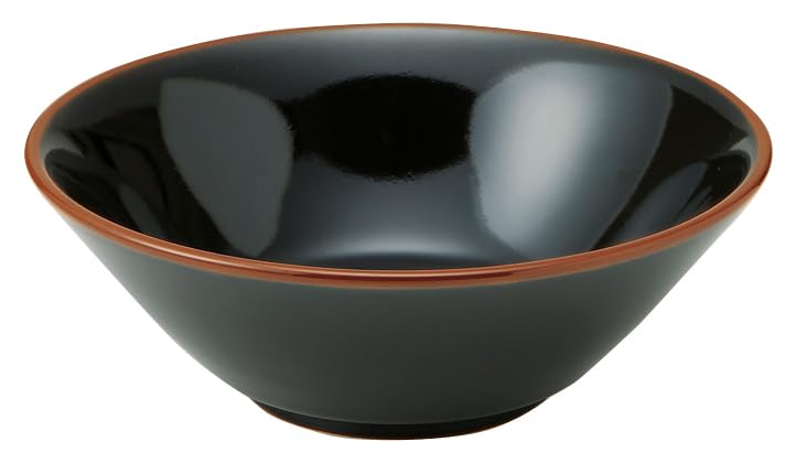 Hanaden KOYO 50236021 Koyo Pottery Hotten 6.3 Kiri Rice Bowl, Chinese Tableware, Mino Ware, Dishwasher Safe, Made in Japan